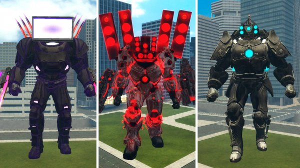 😲ОГРОМНЫЕ ТИТАНЫ ПРОТИВ СКИБИДИ ТУАЛЕТОВ🚽