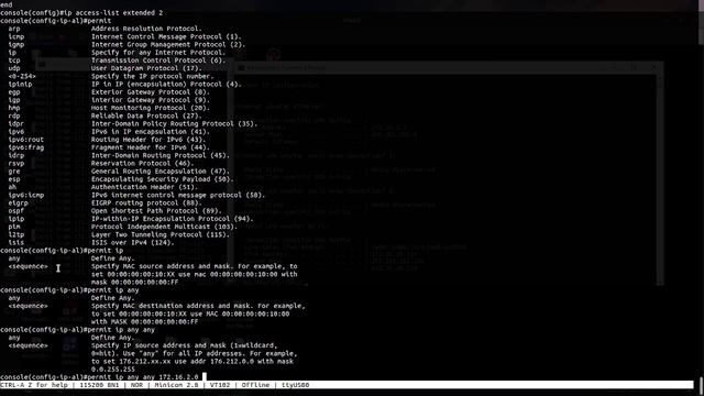 02- Eltex access list extended смотреть онлайн