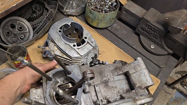 ИЖ К16 400 см3, подготовка и дефектовка двигателя!