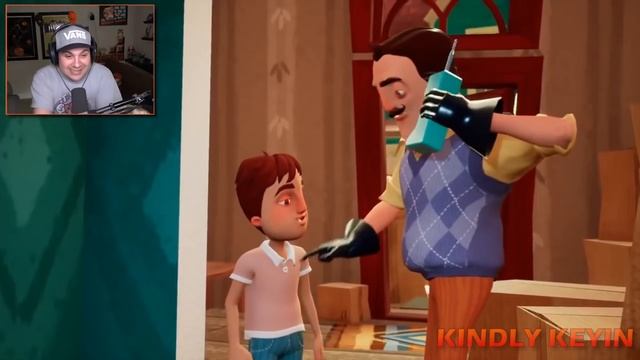 Let's Players Reaction To The Neighbor's Family | Hello Neighbor Hide And Seek смотреть онлайн