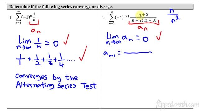 Calculus BC – 10.7 Alternating Series Test for Convergence смотреть онлайн
