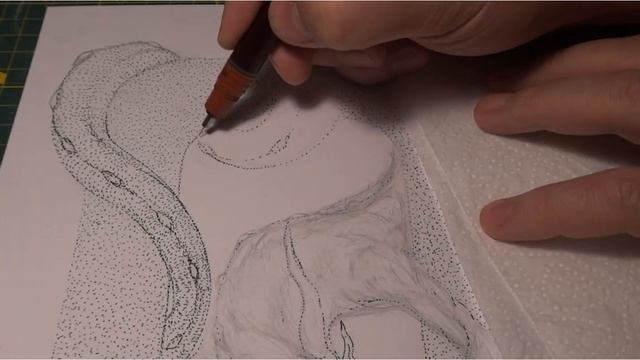 Буквиця "О"/initial O малювання, як намалювати дракона/ how to draw dragon... смотреть онлайн