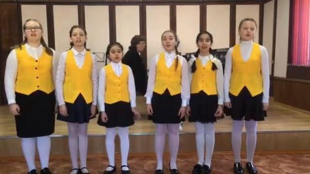 Вокальный ансамбль "Домисольки" муз О Хромушина сл В Семернина «Раз, два радуга!» смотреть онлайн