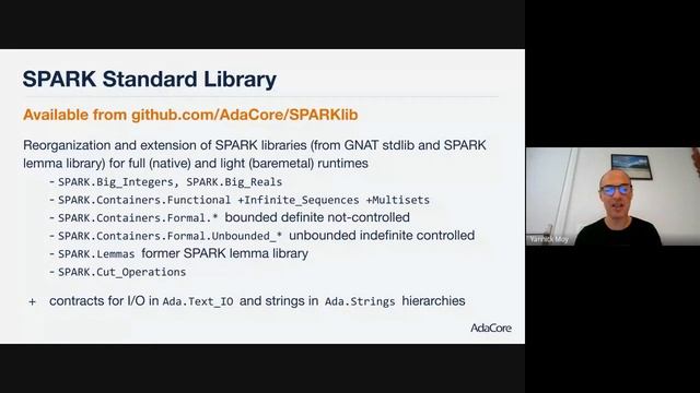 Update on AdaCore Technologies for Academia (AdaCore GAP Workshop June 21, 2023) смотреть онлайн