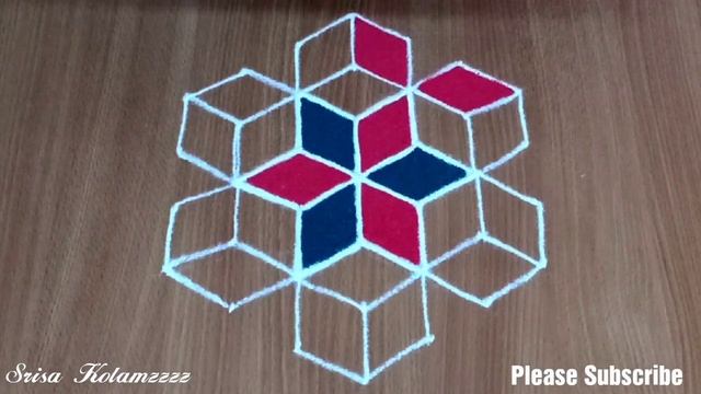359.7*4 Dot Small Easy Simple and Beautiful Rangoli/ Friday Rangoli /LatestMuggu /TraditionalRangol смотреть онлайн