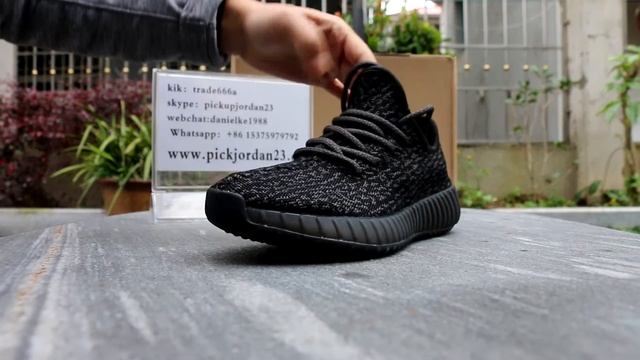 ADIDAS YEEZY BOOST 550 “BLACK” HD Review From PickJordan23.cn смотреть онлайн