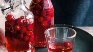 Женская Настойка "Пьяная Морелло"/Алкоголь к 8 марта из вяленой морели(аморель, морелло) на самогоне