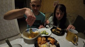 МУКБАНГ С ВАРЕЙ МАКАРОНЫ / ТЕФТЕЛИ КУРИНЫЕ / ПИРОГИ СЛАДКИЕ ОБЖОР / EATING MUKBANG ASMR АСМР