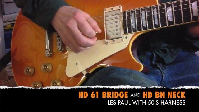 Stephens Design Pickups - Showcase of all 6 HD PAF replicas in one video! смотреть онлайн