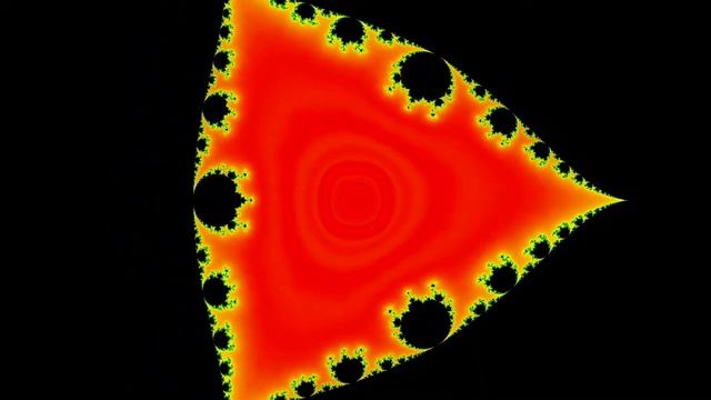 Inverse Multibrot/Mandelbrot Morph Powers 1 Through 7 DEM/M
