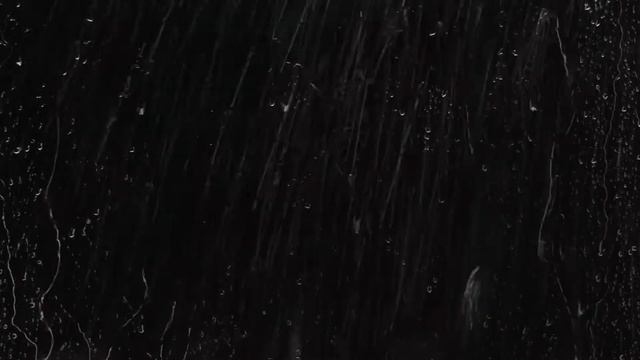 Rain Sounds For Sleeping | 30 Minutes Heavy Rain On Window | Black Screen