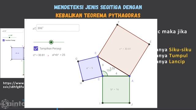 Kebalikan Teorema Pythagoras part 1 смотреть онлайн