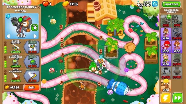 How Powerful is a 5-5-5 Boomerang Monkey??!!! смотреть онлайн