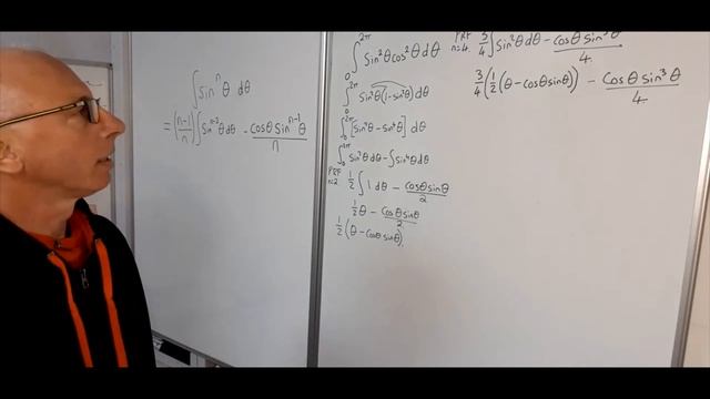 Integration using The Power Reduction formula for Sin смотреть онлайн