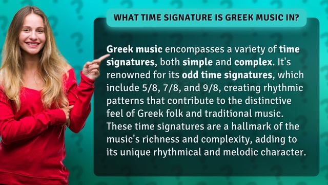 What time signature is Greek music in? смотреть онлайн