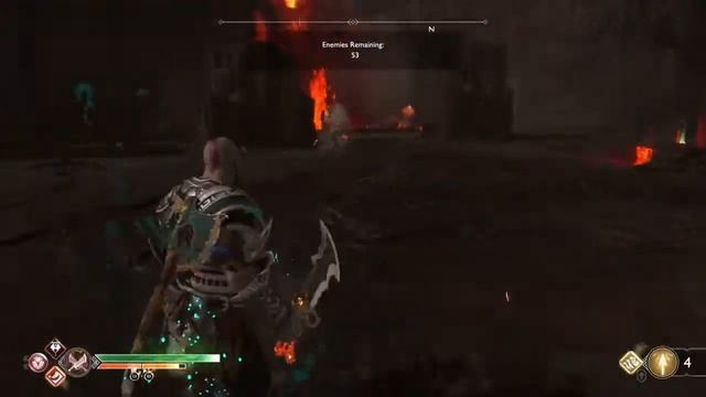 God Of War 4 | Muspelheim Trial 4 Normal | Zeus Armour Set смотреть онлайн