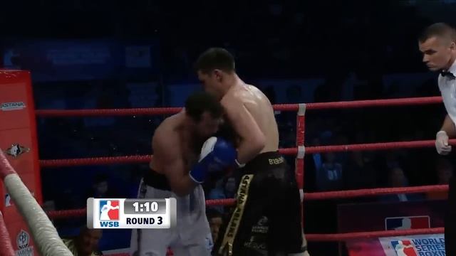 Astana Arlans Kazakhstan vs Russia Boxing Team WSB Semi Finals Day 1 Highlights смотреть онлайн