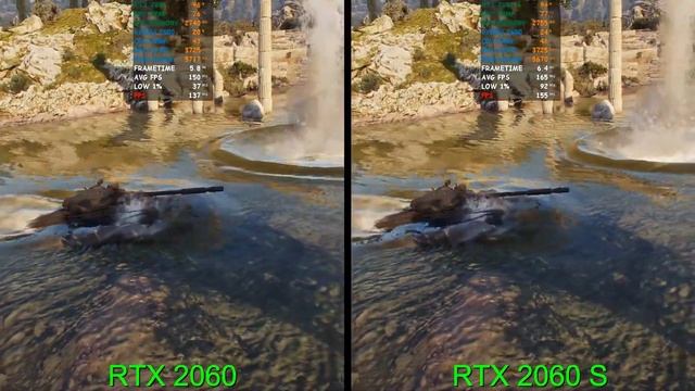 RTX 2060 VS RTX 2060 Super World Of Tanks Benchmark