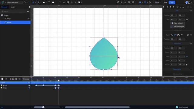 Create Morph Animation | SVGator смотреть онлайн