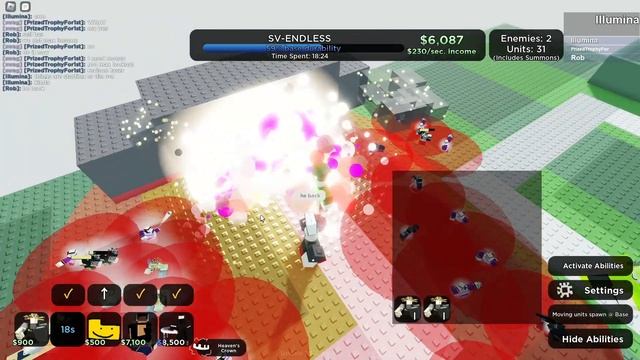Endles t-t-t-triple sin-sin-sin trio | World Tower Defense | Roblox смотреть онлайн