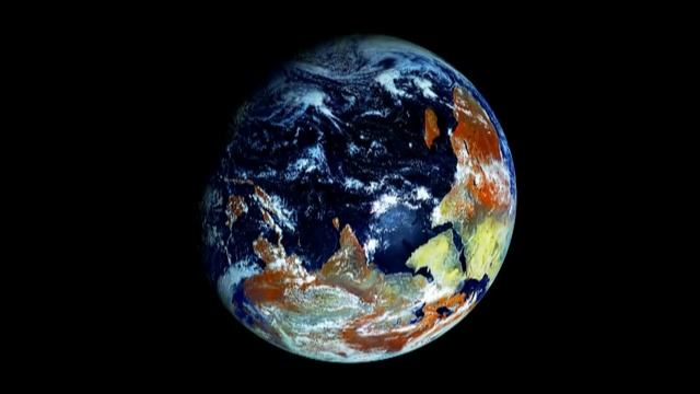 La sfera terrestre vista dal satellite russo geostazionario Elektro-L weather satellite смотреть онлайн