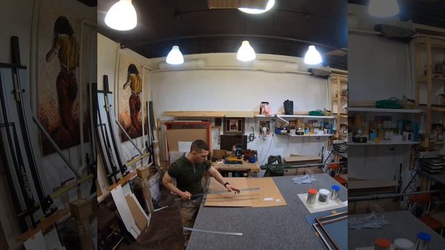 Оформление картины в багет. Арт-мастерская Багетъ (baget.me)