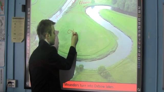 Oxbow Lake Formation and Cross section of a meander смотреть онлайн