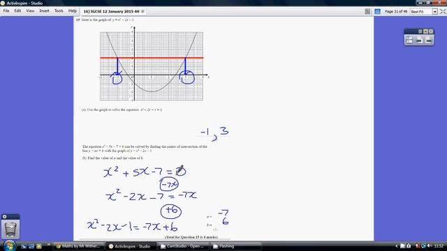 16) Edexcel IGCSE 4H - 12 January 2015 Q15 смотреть онлайн