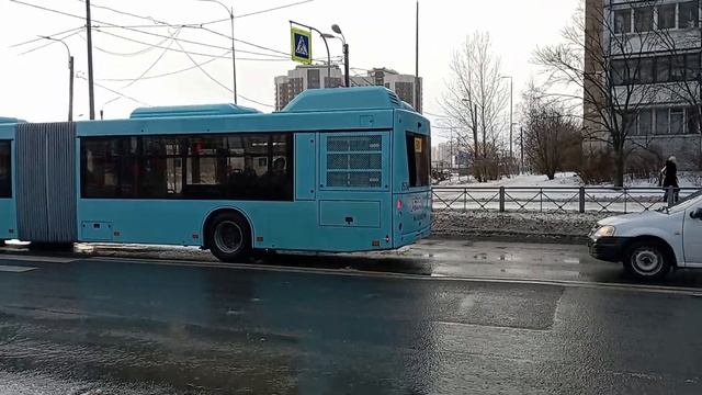 Автобус 190 маршрут МАЗ-203 8510 Купчино Проспект Космонавтов Угол Звездной Улицы смотреть онлайн