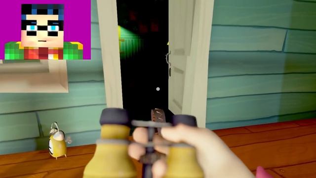 Teen Titans GO Robin Play Hello Neighbor Alpha 3! [Part 2] смотреть онлайн