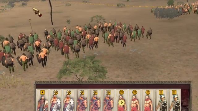 Боги сошли с ума. Total War Rome 2.Мод Wars of Gods/ Фризы против Кипра смотреть онлайн