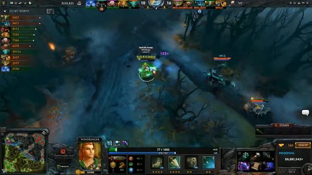 TI 4 EU Qual Consolation Final Rox.Kis vs Virtus Pro Game 3 Top Jungle Fight смотреть онлайн