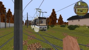 Трамвай КТМ-19 в Майнкрафт! Саратов в майнкрафте!