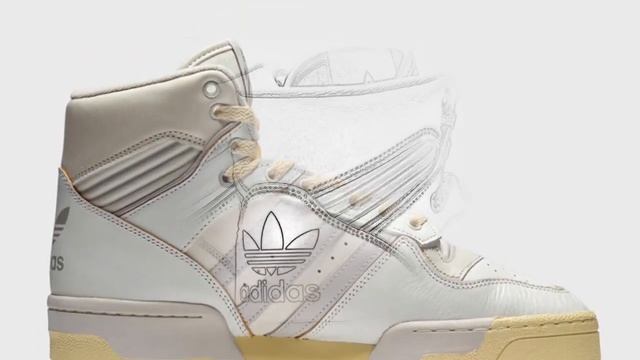 adidas Rivalry Hi Footwear White смотреть онлайн