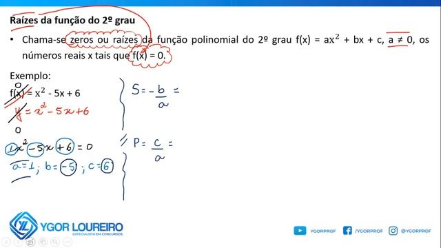 Função do 2 Grau - Teoria - Parte I смотреть онлайн