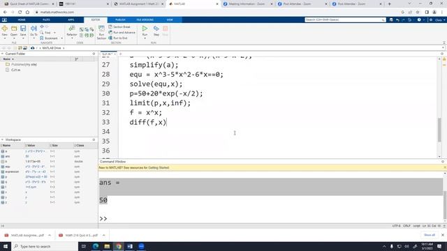 Math 208 MATLAB Video March 1 2023 смотреть онлайн