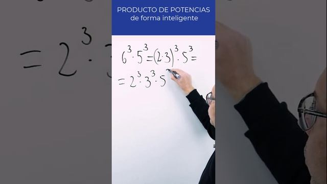✅ CÁLCULO de una MULTIPLICACIÓN de POTENCIAS pero de la forma más inteligente 💪 #matematicas #short смотреть онлайн