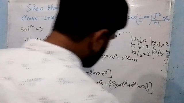 Show that e^x cosx=1+x-2x^3/3! -.... | Expand e^x cos x | Find nth derivative of excos x смотреть онлайн