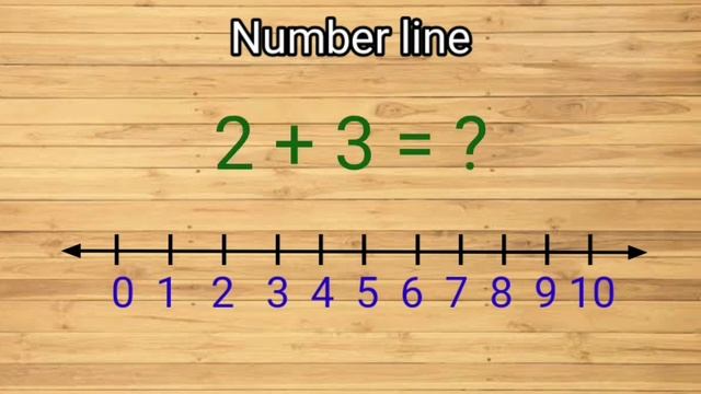Addition using number line for class 1 смотреть онлайн