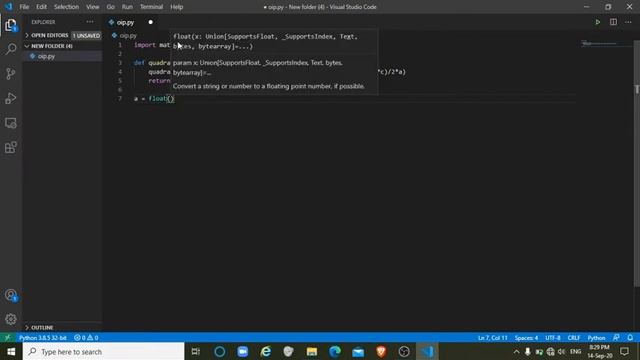 roots for finding quadratic equation using python смотреть онлайн