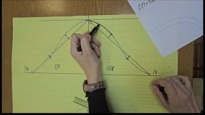 Построение одношовного рукава ( простой способ)