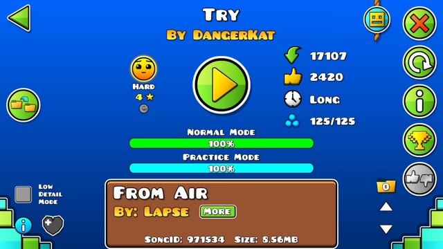 лёгкие уровни в Geometry dash смотреть онлайн