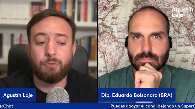 "En Venezuela no hay forma de tener elecciones libres" | Agustin Laje y Eduardo Bolsonaro смотреть онлайн