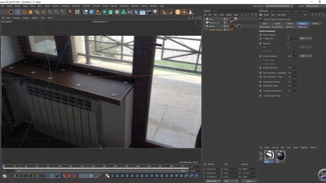 Motion Tracking - Cinema 4D S24 - Physical Render смотреть онлайн
