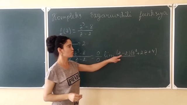 MATEMATIKA:  Kompleks O'zgaruvchili Funksiya