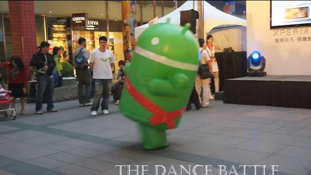 Techno Viking vs Android vs Hassan Baba *Dance battle* смотреть онлайн