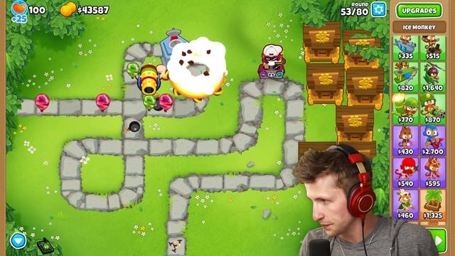 btd 6 but everything is a spike factory... смотреть онлайн