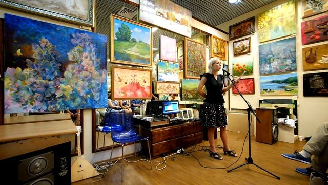 DSCF7287 - Третий музыкально-поэтический вечер в галерее JAZZIUM. 17/08/2016 смотреть онлайн