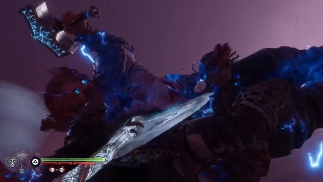 God Of War Ragnarok - Thor: Final Fight - Black Bear Armor Set - GMGOW, NG+ - No Damage (PS5)