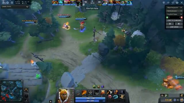 [Dota 2] Support commander (7.06) смотреть онлайн